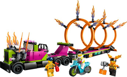 Stunt Truck & Ring of Fire Challenge