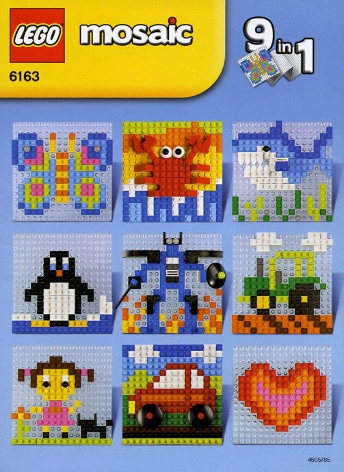 A World of LEGO Mosaic 9 in 1