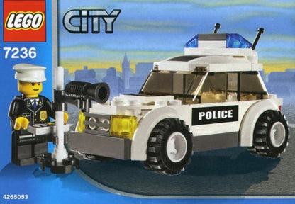 Police Car - Black/Green Sticker Version