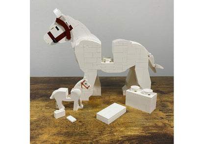 MOC-77927-1: Scaled Lego Horse