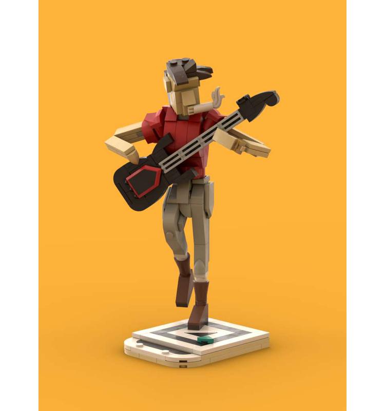 LEGO Lead Guitarist