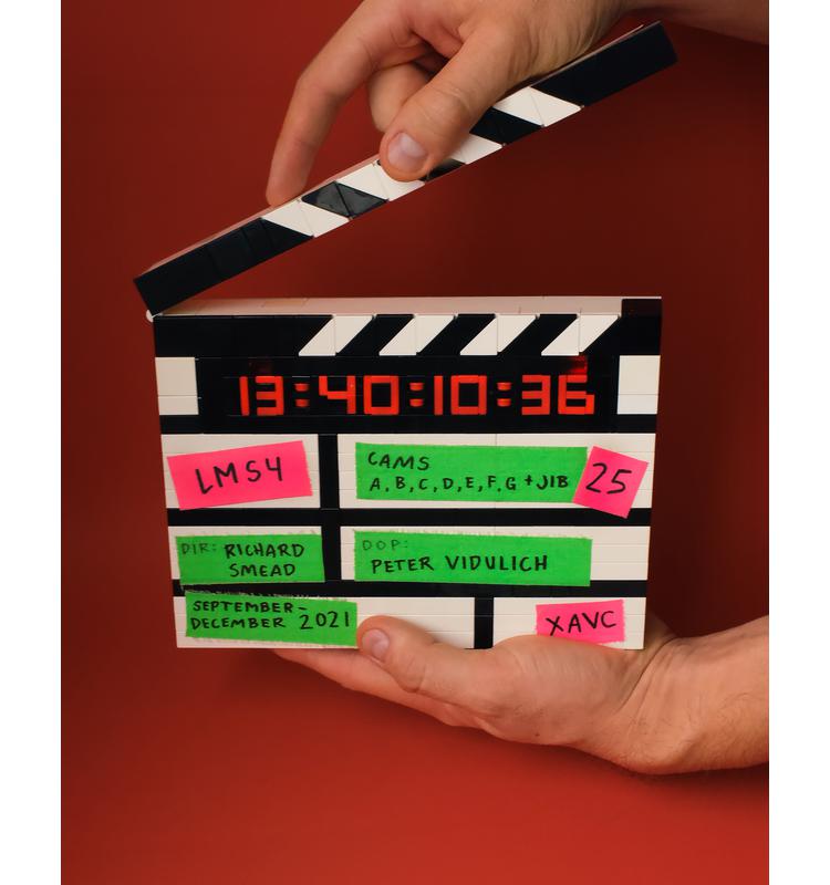 LEGO Clapboard, Film Slate (Working!) 🎬 1:1 Life Sized