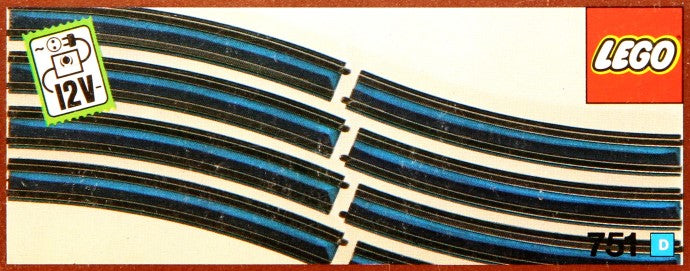 8 Curved 12V Conducting Rails