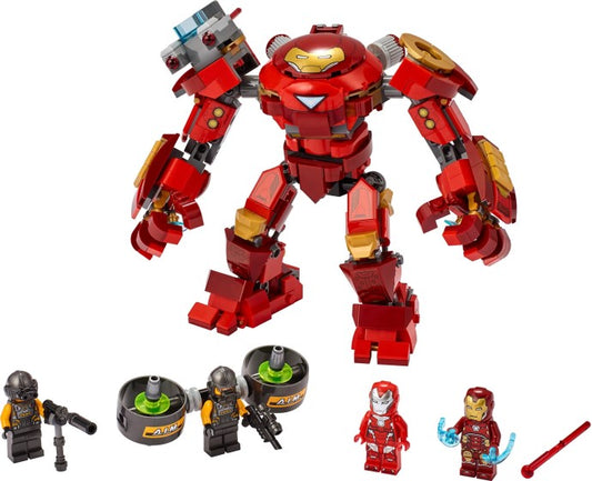 Iron Man Hulkbuster versus A.I.M. Agent