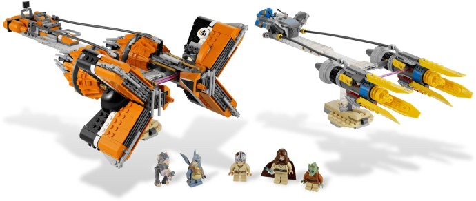 Anakin's & Sebulba's Podracers