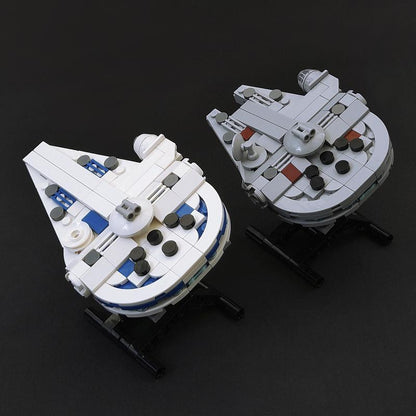 Desk Display Micro Falcon. Both Versions In One Package