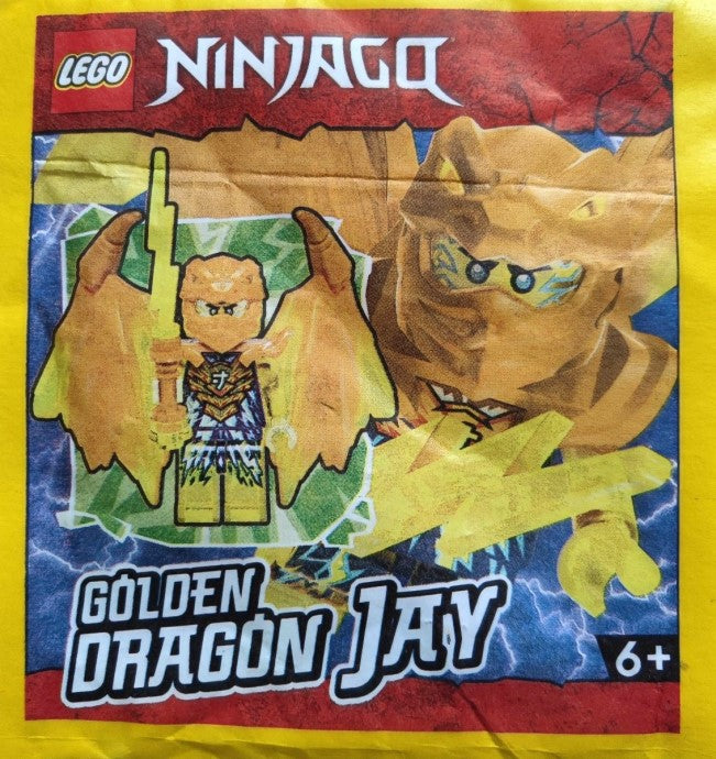Golden Dragon Jay paper bag