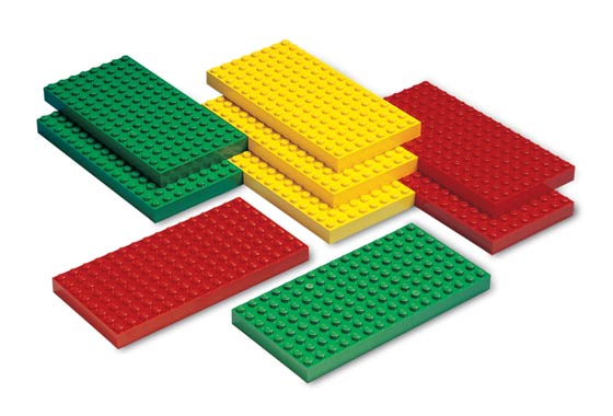 Small Lego System Baseplates