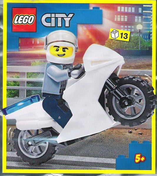 Policeman and Motorcycle foil pack #3