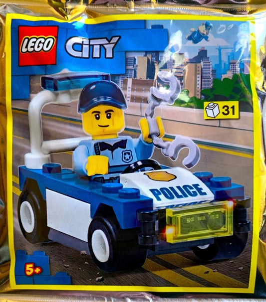 Policeman with Car foil pack