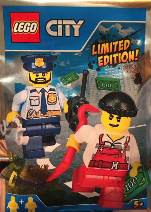 Policeman and Crook foil pack