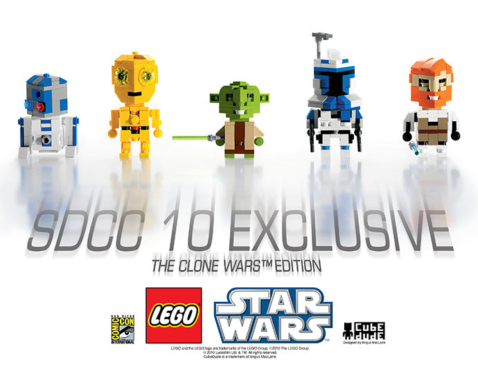 CubeDude - The Clone Wars Edition - San Diego Comic-Con 2010 Exclusive