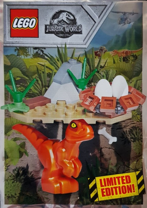 Baby Raptor and Nest foil pack