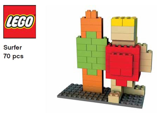 LEGO Brand Store Pick-a-Brick Model - Surfer