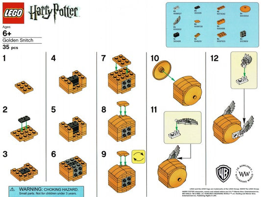LEGO Brand Store Exclusive Build - Golden Snitch