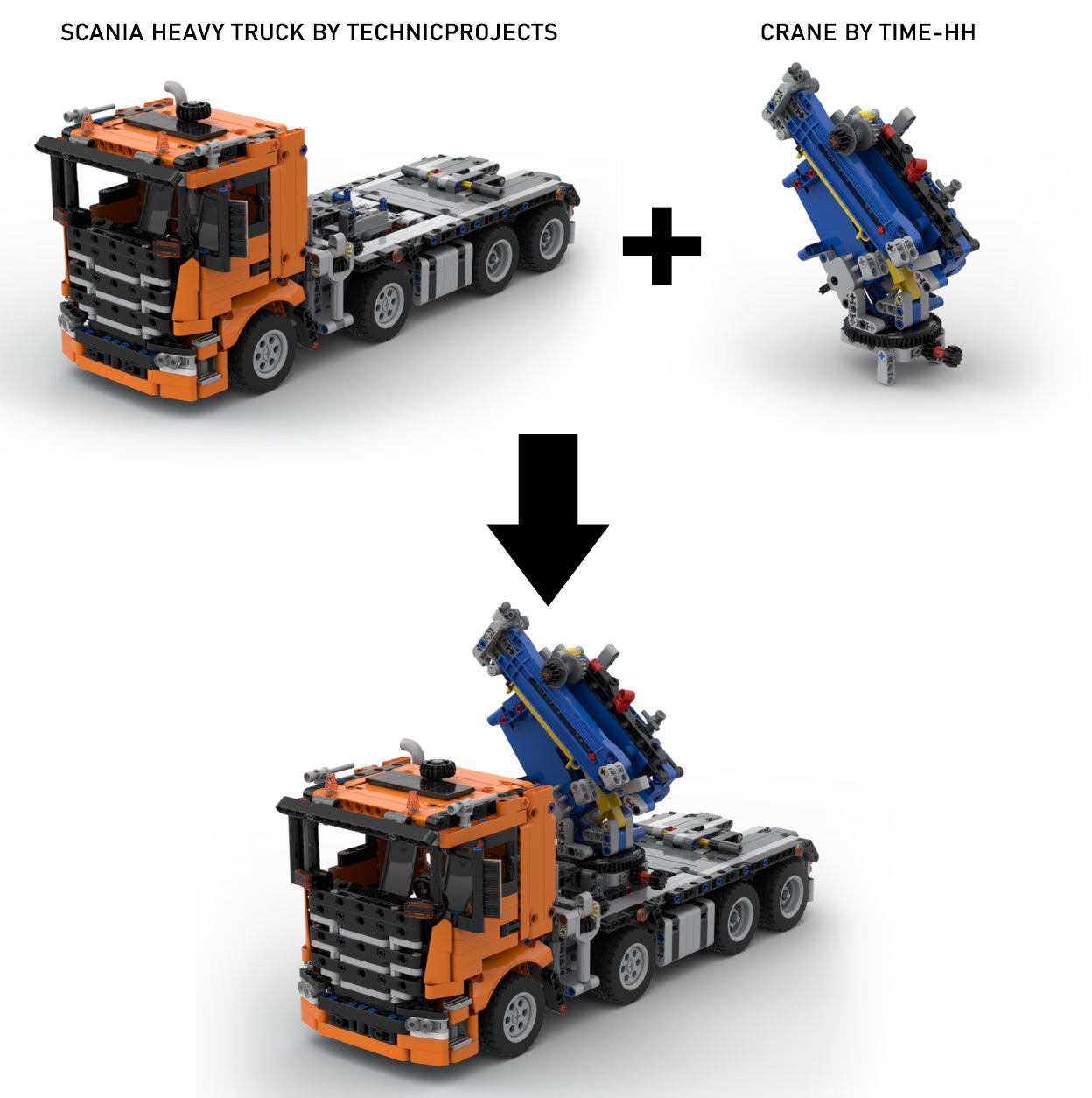 Scania Heavy Truck - 42128 Alternate Model