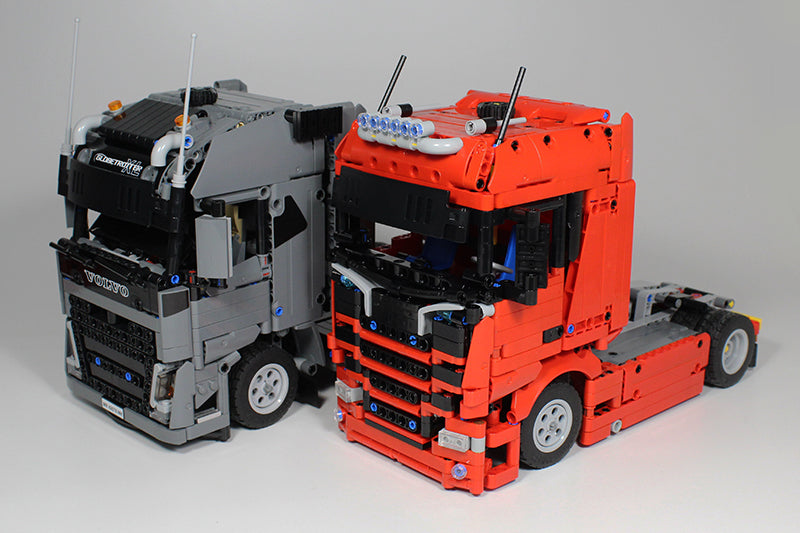 Scania Truck And Steering Trailer