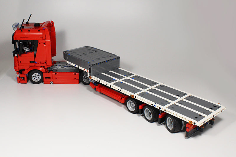 Scania Truck And Steering Trailer