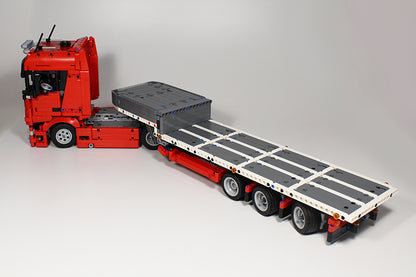 Scania Truck And Steering Trailer