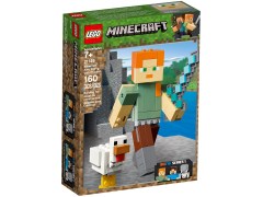 Minecraft Alex BigFig with Chicken