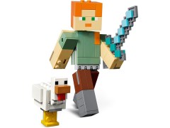 Minecraft Alex BigFig with Chicken