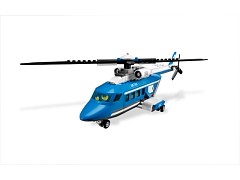 Helicopter and Limousine