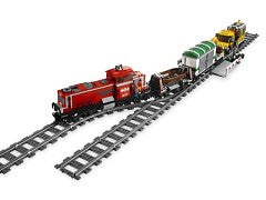 Red Cargo Train