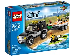 SUV with Watercraft