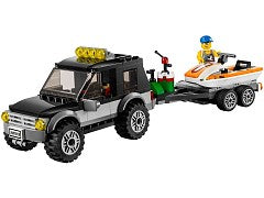 SUV with Watercraft
