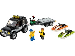 SUV with Watercraft