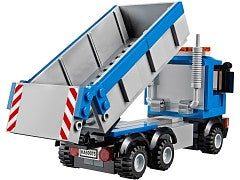 Excavator and Truck