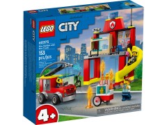 Fire Station and Fire Truck