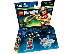 Fun Pack - DC Comics (Wonder Woman and Invisible Jet)