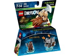 Fun Pack - The Lord of the Rings (Gimli and Axe Chariot)