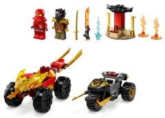 Kai and Ras's Car and Bike Battle
