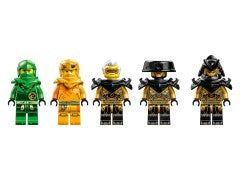 Lloyd and Arin's Ninja Team Mechs