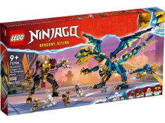 Elemental Dragon vs. The Empress Mech