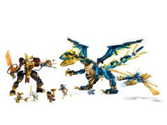 Elemental Dragon vs. The Empress Mech