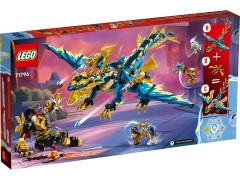 Elemental Dragon vs. The Empress Mech
