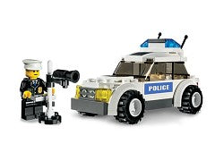 Police Car - Black/Green Sticker Version