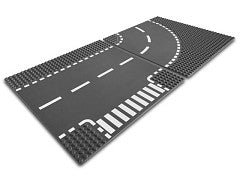 T-Junction & Curved Road Plates