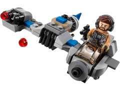 Ski Speeder vs. First Order Walker Microfighters