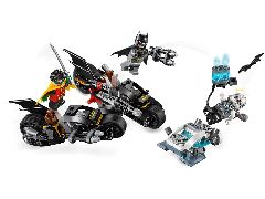 Mr. Freeze Batcycle Battle