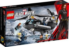 Black Widow's Helicopter Chase