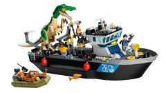 Baryonyx Dinosaur Boat Escape