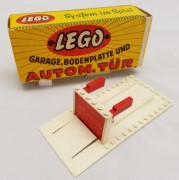 Garage Plate and Door (White Base with Red or White Door Frame)